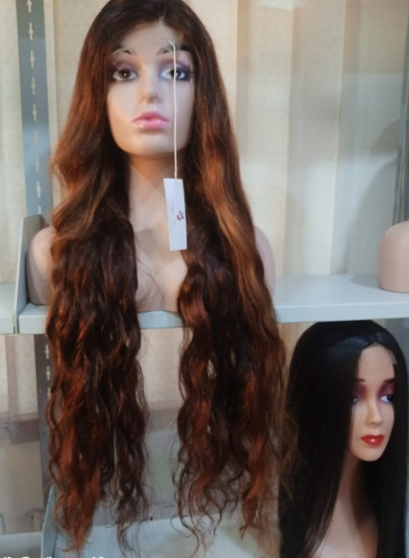 Human Hair Blend Braided Wig4