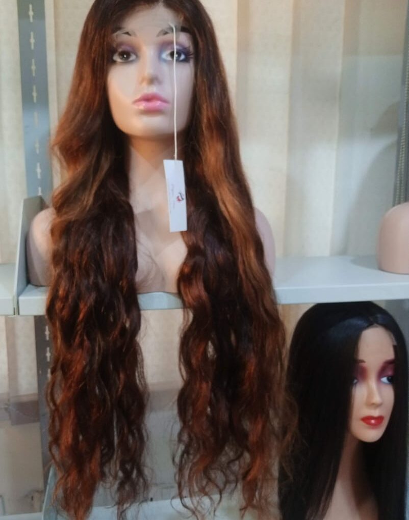 Human Hair Blend Braided Wig4